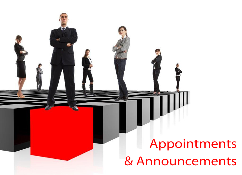 Appointments and Announcements